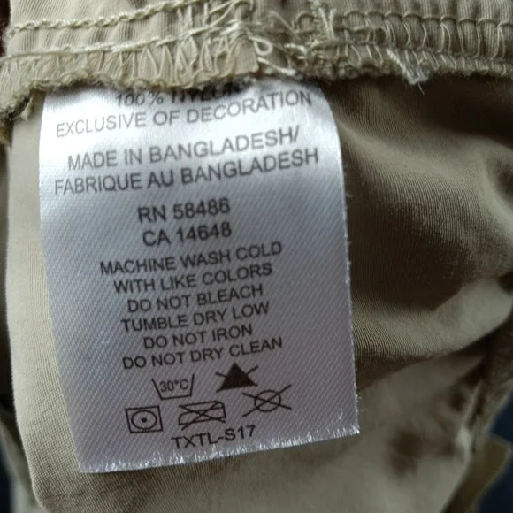 White Sierra Mens Khaki Convertible Zip-off Hiking Pants – Size XL (36x30) - Picture 4 of 8